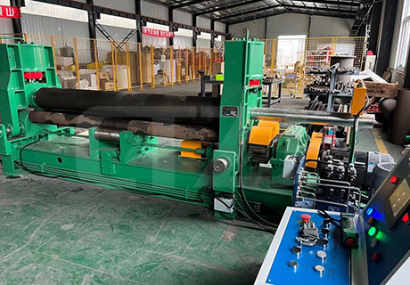 小型上輥萬能式卷板機