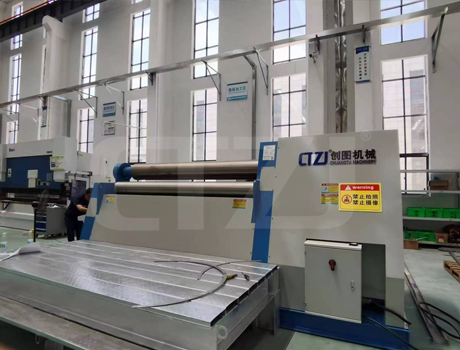 數(shù)控液壓四輥卷圓機(jī)